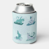 Green Yoga Cats Dosenkühler (Kanne Rückseite)