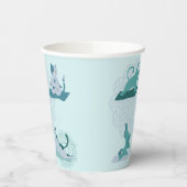 Green Yoga Cats Pappbecher (Links)