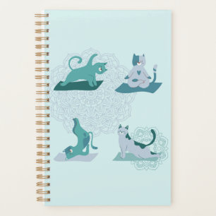 Green Yoga Cats Planer