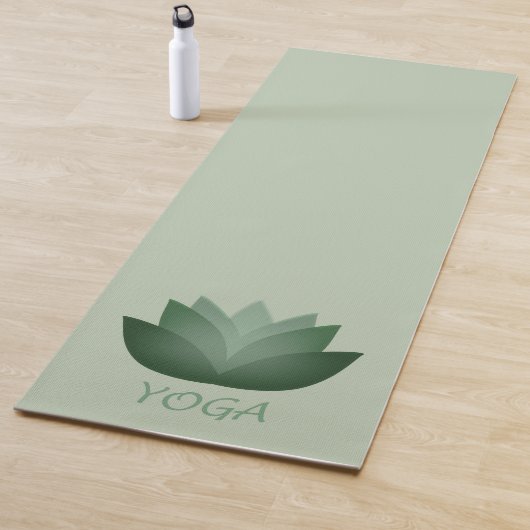 Green Yoga Lotus Blume Yogamatte (Beispiel)