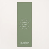 Green Yoga Mat für Firmenlogos Yogamatte (Vorderseite)