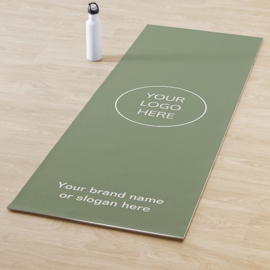 Green Yoga Mat für Firmenlogos Yogamatte (Beispiel)