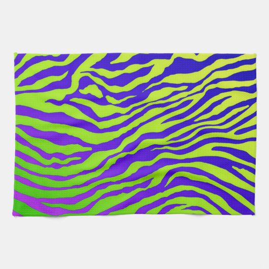 Green Zebra Geschirrtuch (Horizontal)