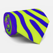 Green Zebra Krawatte (Gerollt)