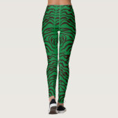 Green Zebra Leggings (Rückseite)