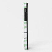 Green Zebra Print personalisiert iPhone 5 Fall Case-Mate iPhone Hülle (Hinten/Links)