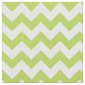 Green Zigzag, grün Zickzack, geometrisches Muster Stoff (Nahaufnahme)