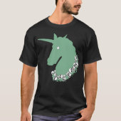 Green Zombie Unicorn T - Shirt (Vorderseite)
