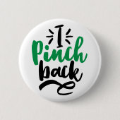 Green zu Niedlich, um St. Patrick's Day Graphic zu Button (Vorderseite)