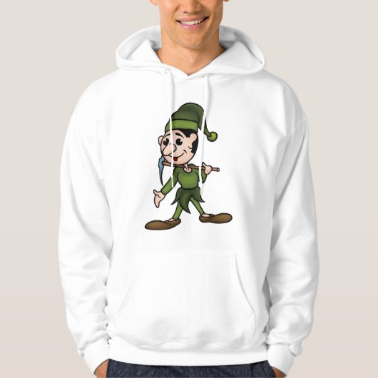 Green Zwarf Hoodie (Vorderseite)