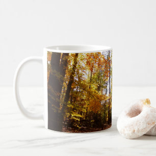 Greenbelt Park im Herbst II Maryland Naturszene Kaffeetasse