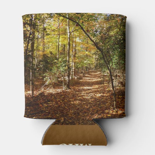 Greenbelt Park in Herbst I Maryland Landschaft Dosenkühler (Rückseite)