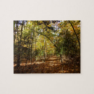 Greenbelt Park in Herbst I Maryland Landschaft Puzzle