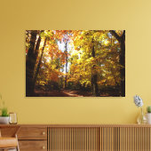 Greenbelt Park in Herbst II Maryland Naturlandscha Leinwanddruck (Insitu (Wohnzimmer))