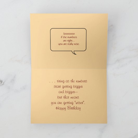 GreenBench Birthday oder irgendwas, was Card anpas Karte (Innenseite)