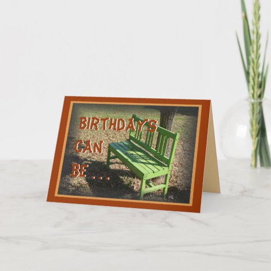 GreenBench Birthday oder irgendwas, was Card anpas Karte (Vorderseite)