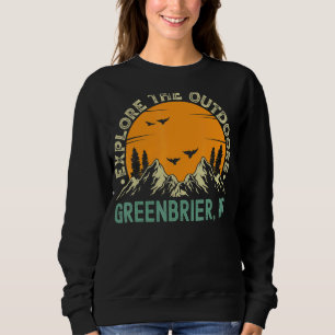 Greenbrier Arkansas entdecken die Natur Sweatshirt