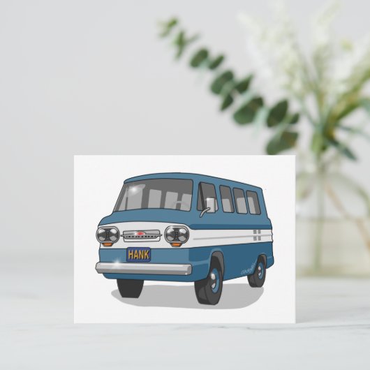 Greenbrier Hank Postkarte (Stehend Vorderseite)