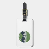 Greenbrier River Trail Gepäckanhänger (Vorderseite vertikal)