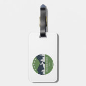 Greenbrier River Trail Gepäckanhänger (Rückseite vertikal)