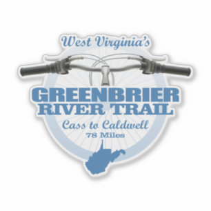 Greenbrier River Trail (H2) Aufkleber