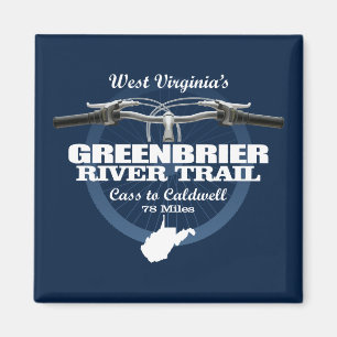 Greenbrier River Trail (H2) Magnet