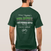 Greenbrier River Trail (RT2) T-Shirt (Rückseite)