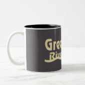 Greenbrier River Trail Zweifarbige Tasse (Links)