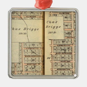 Greenburg, New York 10 Ornament Aus Metall