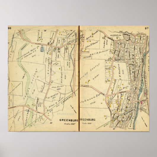Greenburg, New York 2 Poster (Vorne)