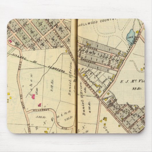 Greenburg, New York 8 Mousepad (Vorne)