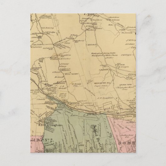 Greenburgh, New York Postkarte (Vorderseite)