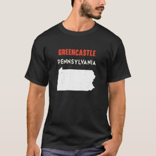 Greencastle Pennsylvania USA Staat America Travel T-Shirt