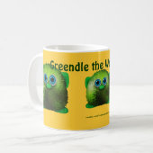 Greendle the Cudly Wuzzy-Hintern Drinking Tasse (Vorderseite Links)