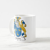 Greene Familienwappen Kaffeetasse (Vorderseite Links)