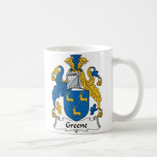 Greene Familienwappen Kaffeetasse