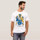 Greene Familienwappen T-Shirt (Vorne ganz)