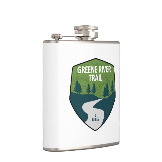 Greene River Trail Pennsylvania Flachmann (Rechts)