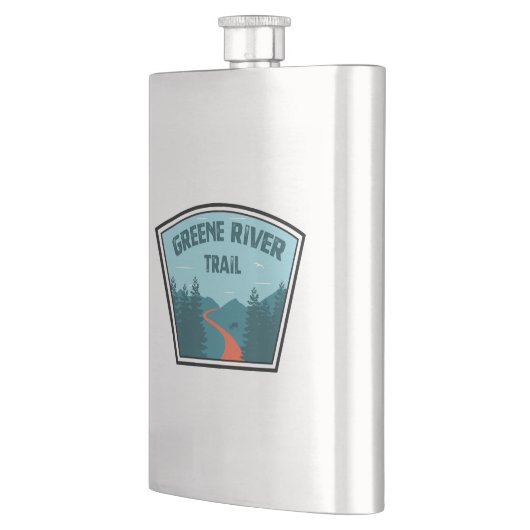 Greene River Trail Pennsylvania Flachmann (Links)