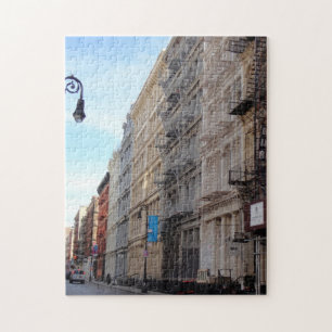 Greene Street Cast Iron Architecture Soho New York Puzzle