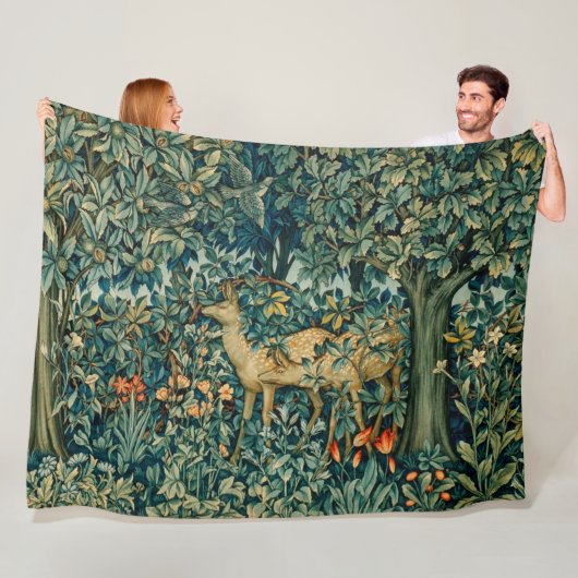 GREENERIE, WALDTIERE GEFÄHRDET FLEECEDECKE (Beispiel)