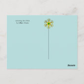 GREENERIE: WALDTIERE Weihnachten Postkarte (Rückseite)