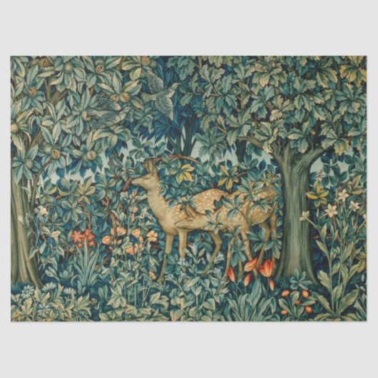 GREENERIE: WALDTIERE Weihnachten Seidenpapier (Vorderseite)