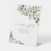 Greenerity Fall Brautparty Date Night Jar Sign Sockelschild (Vorderseite)