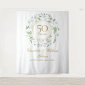 Greenery 50 Jahre Foto Stand Hintergrund Wandteppich (Vorderseite)