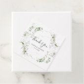 Greenery and Sketch Wedding Vielen Dank Geschenkanhänger (Beispiel)