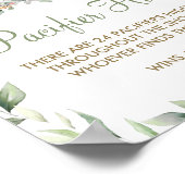 Greenery Australian Animals Schnuller Hunt Game Poster (Ecke)