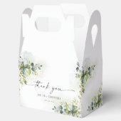 Greenery Baby Shower Fevor Box Geschenkschachtel (Geöffnet)