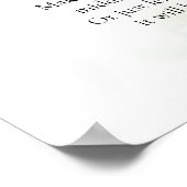 Greenery Baby Shower Poster (Ecke)