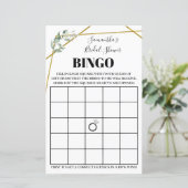 Greenery Bingo Brautparty (Stehend Vorderseite)